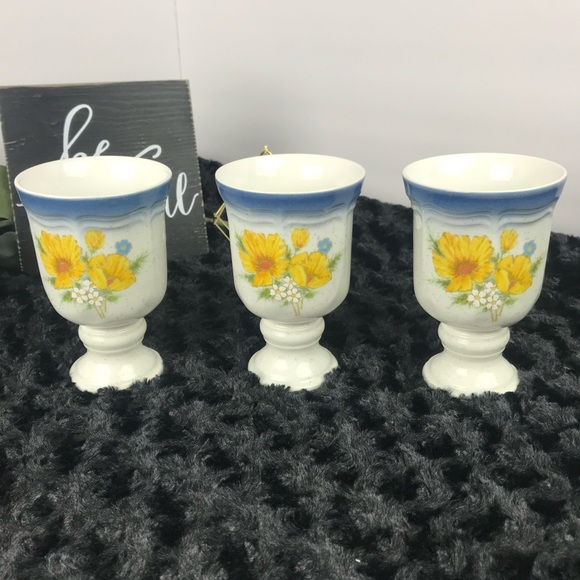 Mikasa Other - Mikasa Amy Country Club Ceramic Goblet